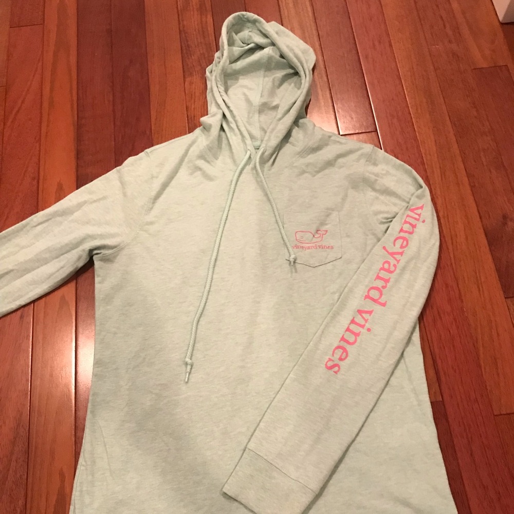Light green hoodie from Vineyard Vines